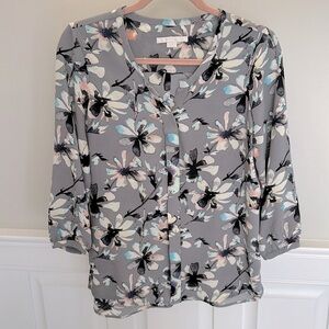 c&e Floral Blouse